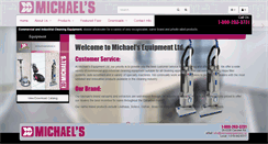 Desktop Screenshot of michaelsequipment.ca
